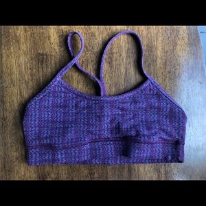 Lululemon purple sports bra sz S